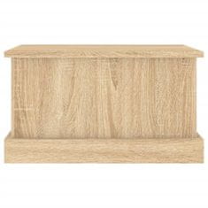 Vidaxl Úložný box dub sonoma 50x30x28 cm spracované drevo