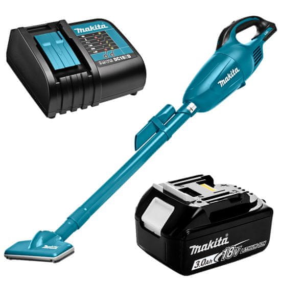 Makita Akumulátorový vertikutátor 18V 0,65 l, 2 rýchlosti 1x3Ah DCL181FSF