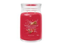 Yankee Candle Vonná sviečka Signature in glass large Šumivá škorica 567 g