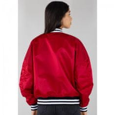 Alpha Industries  MA-1 OS Tipped Wmn Dámska bunda Červená M