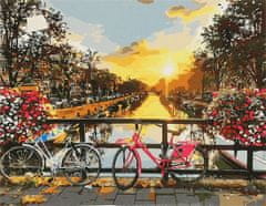WOWO Maľba podľa čísel - Obrázok Bicyklov, Rozmer 50x40cm