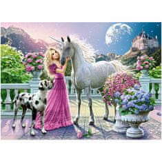 WOWO Puzzle CASTORLAND My Friend Unicorn - 300 dielikov pre deti 8+ rokov