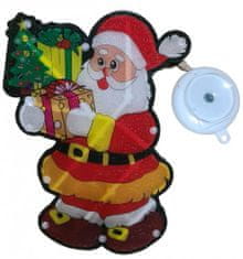 Foxter  Svietiaci LED Santa Claus a snehuliak 25 cm