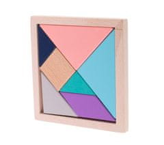 KIK Tangram drevené puzzle, KX6898