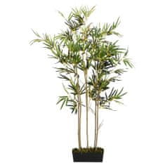 Petromila vidaXL Umelý bambusový strom 828 listov 150 cm zelený