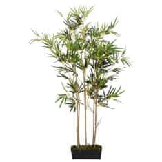 Vidaxl Umelý bambusový strom 368 listov 80 cm zelený
