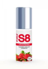 Stimul8 S8 WB Flavored Lube 125ml / lubrikačný gél 125ml - Jahoda