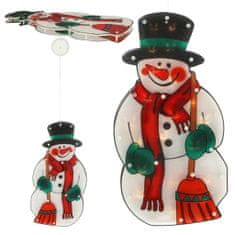 WOWO Závesná LED Vianočná Dekorácia - Snežný Muž, 45cm