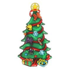 WOWO Závesná LED Dekorácia - Vianočný Stromček, 45 cm