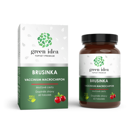 GREEN IDEA Brusnica - bylinný extrakt