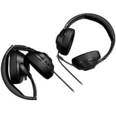 LORGAR herný headset Noah 101 drôtový, 3.5 jack, 2m, čierna