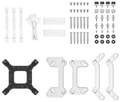 DEEPCOOL vodný chladič LT720 / 3x120 mm fan / ARGB / Intel aj AMD biely