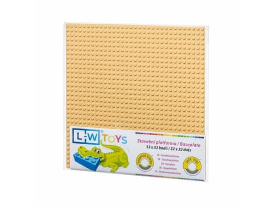 L-W Toys LW Toys Základová doska 32x32 pleťová