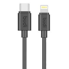 Budi Kábel USB-C do Lightning Budi, 1,2 m, 35 W (čierny)