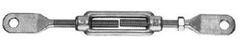 STREFA Napínač DIN 1480 s plochými koncami M16 - ZB - balenie po 1 ks