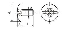 STREFA Spojovacia skrutka M6 x 14 NIKL - balenie 200 kusov