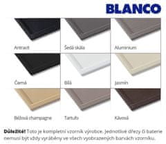 BLANCO Blanco Zia XL 6 S, silgranitový drez 1000x500x190 mm, 1-komorový, čierna, BLA-526024