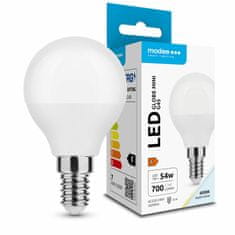 Modee Lighting LED Globe Mini žiarovka G45 7W E14 studená biela 700lm (ML-G456000K7WE14N)