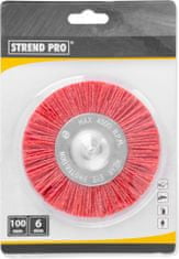 Strend Pro Kefa Strend Pro AWB-038, 100 mm, okružná, nylon, so stopkou