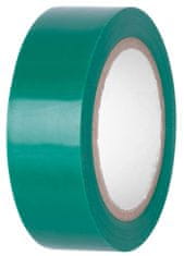 Páska E130GRN, zelená, izolačná, lepiaca, 19 mm, L-10 m, PVC (10 ks)