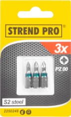 Strend Pro Bit Strend Pro Pozidriv, PZ 0, bal. 3 ks