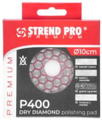 STREND PRO PREMIUM Podložka Strend Pro Premium DP514, 100 mm, G400, diamantová, brúsna, leštiaca