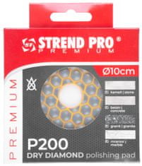 STREND PRO PREMIUM Podložka Strend Pro Premium DP514, 100 mm, G200, diamantová, brúsna, leštiaca