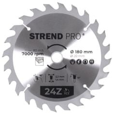 Strend Pro Kotúč Strend Pro TCT 180x2.2x20/16 mm 24T, na drevo, pílový, SK plátky