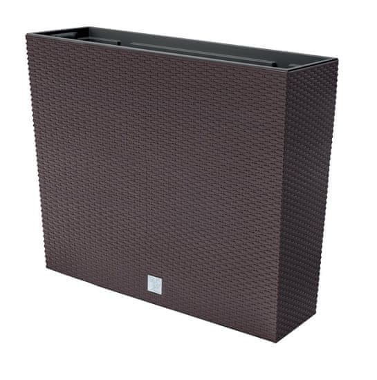 Prosperplast Kvetináč s vložkou RATO Case 580x180x498 mm, hnedý