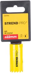 Strend Pro Vyrezávač Strend Pro BHS44, 22 mm, M3 Bi-metal, korunka do kovu, pílový