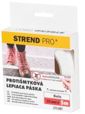 Strend Pro Páska Strend Pro, lepiaca, protišmyková, extra odolná, biela, 25 mm x 5 m