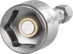 Strend Pro Hlavica s magnetom Strend Pro MS84, 13 mm, 1/4", magnetický držiak bitov, bal. 5 ks