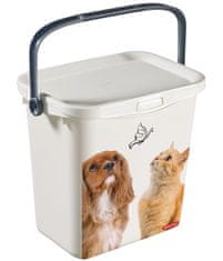 Nádoba Curver PETLIFE, 6000 ml, 20x26x24 cm, na krmivo a granule pre mačku a psa