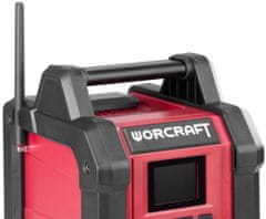 Worcraft Rádio Worcraft CBTS-S20LiH ShareSYS, 20V Li-Ion, DAB+FM, Bluetooth, AUX, 2x15W