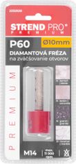 STREND PRO PREMIUM Fréza Strend Pro Premium DM617, M14, 10 mm, G60, diamant, na zväčšovanie dier k vyrezávacím korunkám, professional