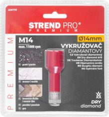 STREND PRO PREMIUM Vyrezávač Strend Pro Premium DCB11, 14 mm, M14, HD, korunka, diamant, professional