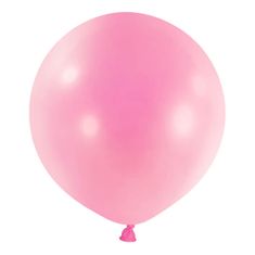 Amscan Guľaté balóny svetloružové 4ks 61cm