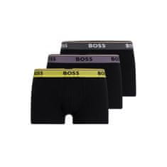 BOSS 3PACK pánske boxerky čierné (50508985 978) - veľkosť M