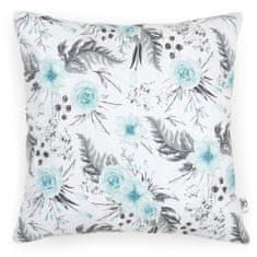 Pepi Obliečka na vankúš 40x40 na zips Garden Mint - PPP-40-1-IGM-B