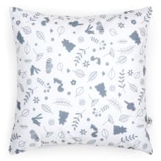 Pepi Obliečka na vankúš 40x40 na zips Grey Animals - PPP-40-1-GA-B