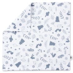 Pepi Obliečka na vankúš 40x40 na zips Grey Animals - PPP-40-1-GA-B