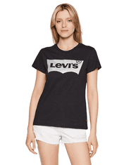 Levis  Tričko s krátkym rukávom THE PERFECT TEE HOLIDAY TEE BL Čierna S