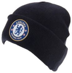 FAN SHOP SLOVAKIA Zimná čiapka Chelsea FC, tmavo modrá