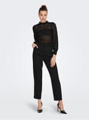 Jacqueline de Yong Dámska blúzka JDYAVERY Regular Fit 15268408 Black (Veľkosť M)