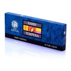 Astra ARTEA Temperové farby Profi 12x20ml, 83414900