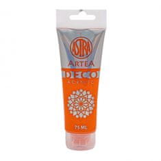 Astra ARTEA Deco, Akrylová farba 75ml, Orange / Oranžová, 309123003