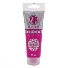 Astra ARTEA Deco, Akrylová farba 75ml, Magenta / Purpurová, 309123006