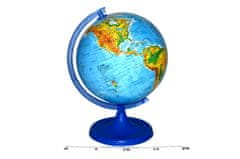 Globus zemepisný 16cm