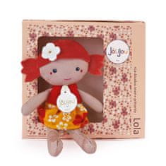 Doudou Jolijou Bábika Lola 16 cm červená