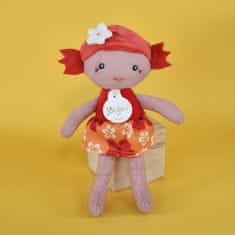 Doudou Jolijou Bábika Lola 16 cm červená